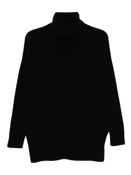  N.peal Longline Sweater - Black 