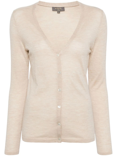  N.peal Mia Cashmere Cardigan - Neutrals 