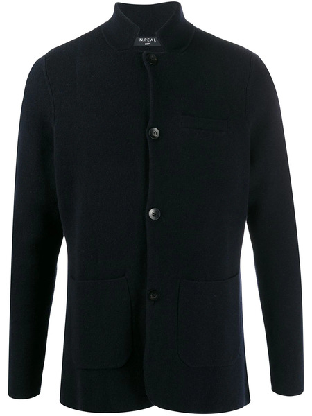  N.peal Milano Fitted Jacket - Blue 