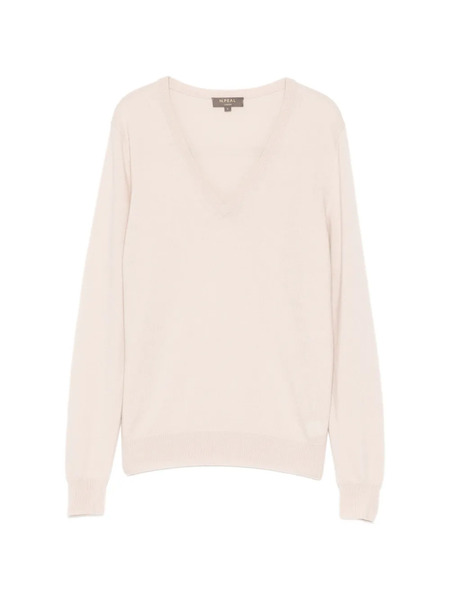  N.peal Phoebe V-neck Jumper - Neutrals 
