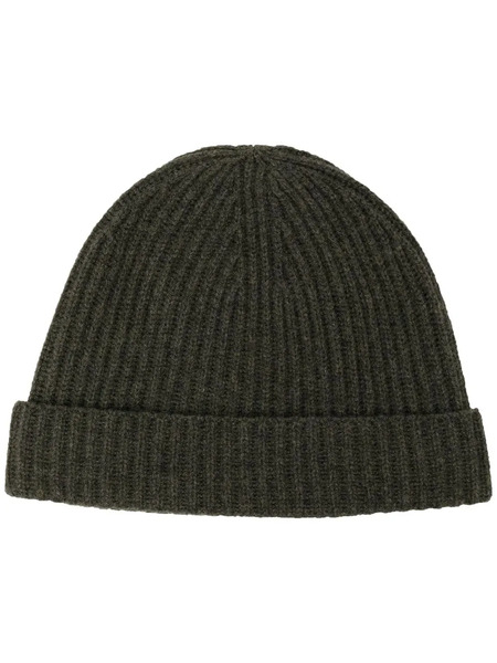  N.peal Ribbed-knit Beanie - Green 