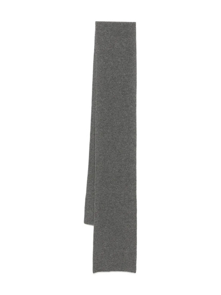  N.peal Ribbed Scarf - Grey 