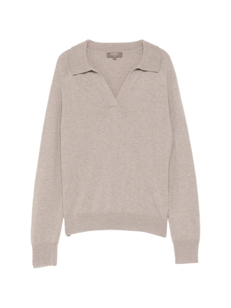  N.peal V-neck Top - Neutrals 