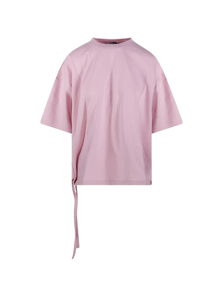  Nude Drawstring T-shirt - Pink 