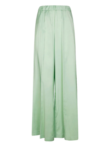  Nude High-waisted Trousers - Green 