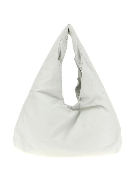  Nude Knit Shoulder Bag - White 
