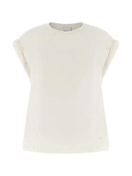  Nude Rolled-sleeve T-shirt - Neutrals 