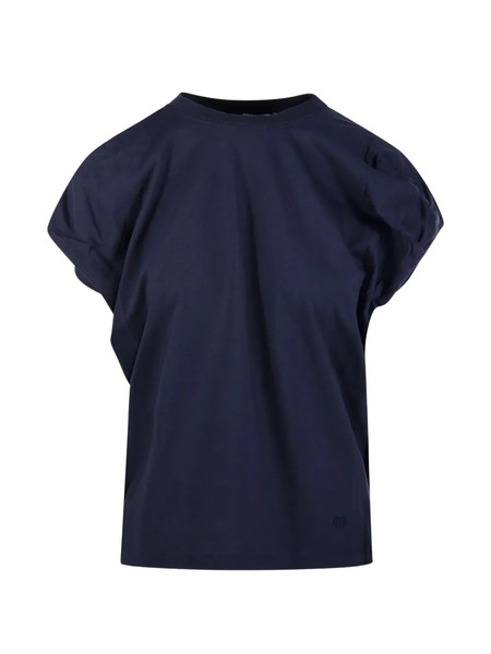  Nude Ruched T-shirt - Blue 