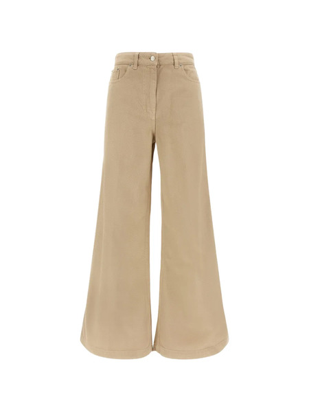  Nude Tilda Flared-leg Trousers - Neutrals 