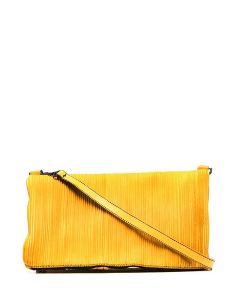  Numero 10 Crease-effect Crossbody Bag - Yellow 