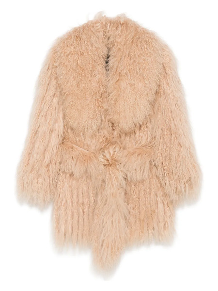  Numerootto Aghata Belted Coat - Neutrals 