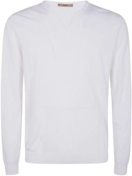  Nuur Cotton Sweatshirt - White 
