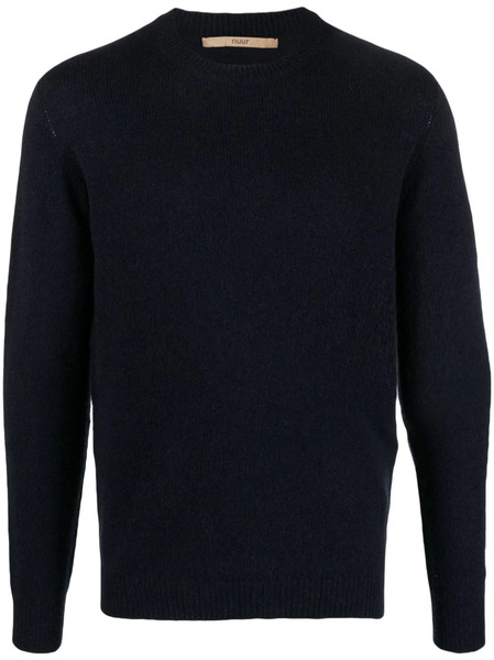  Nuur Crew-neck Long-sleeve Jumper - Blue 