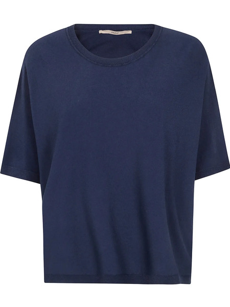  Nuur Fine-knit T-shirt - Blue 