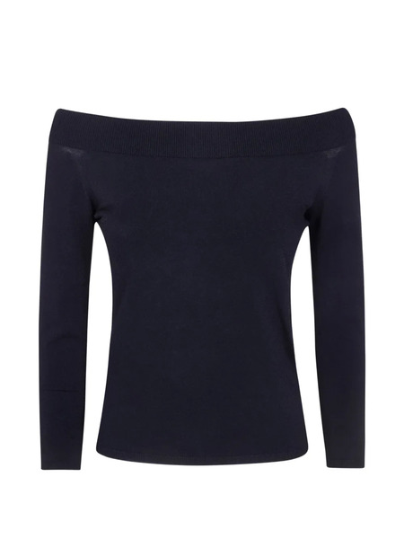  Nuur Off-shoulder Top - Blue 