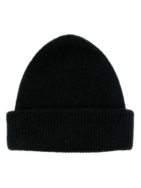  Nuur Ribbed Beanie - Black 