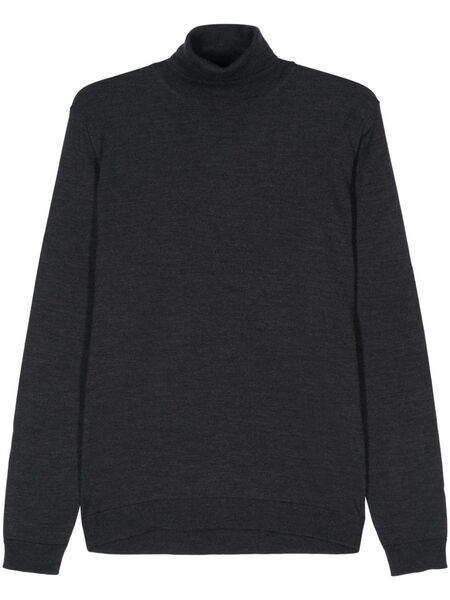  Nuur Roll-neck Merino Jumper - Grey 
