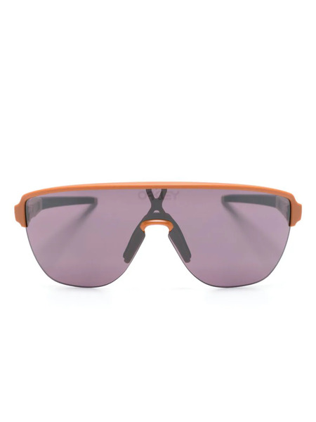  Oakley Corridor Shield-frame Sunglasses - Orange 