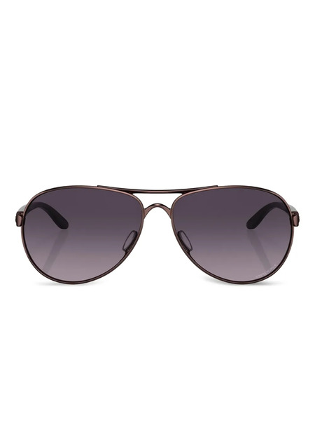  Oakley Feedback Pilot-frame Sunglasses - Grey 
