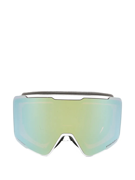  Oakley Line Miner Pro L Ski Goggles - White 