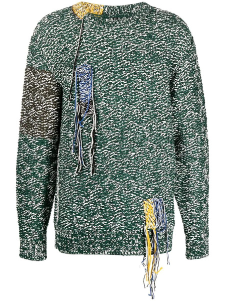  Oamc Astral Crew-neck Jumper - Green 