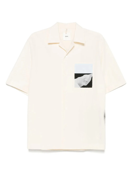  Oamc Cotton Shirt - Neutrals 