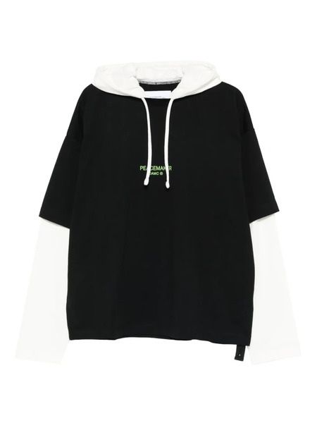  Oamc Dynamo-print Hoodie - Black 