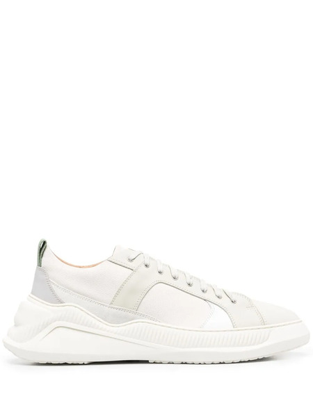  Oamc High-top Chunky-sole Sneakers - White 