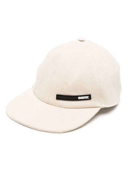 Oamc Logo-appliqué Organic Cotton Cap - Neutrals 