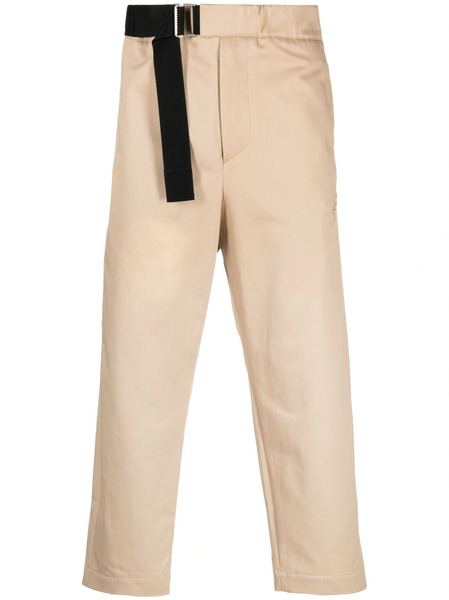  Oamc Side Buckle-fastening Trousers - Brown 