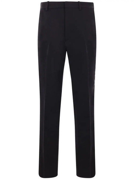  Oamc Straight-leg Tailored Trousers - Black 