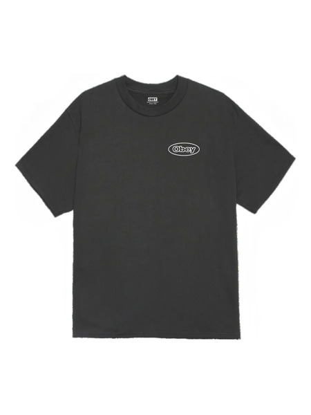  Obey Logo-print T-shirt - Grey 