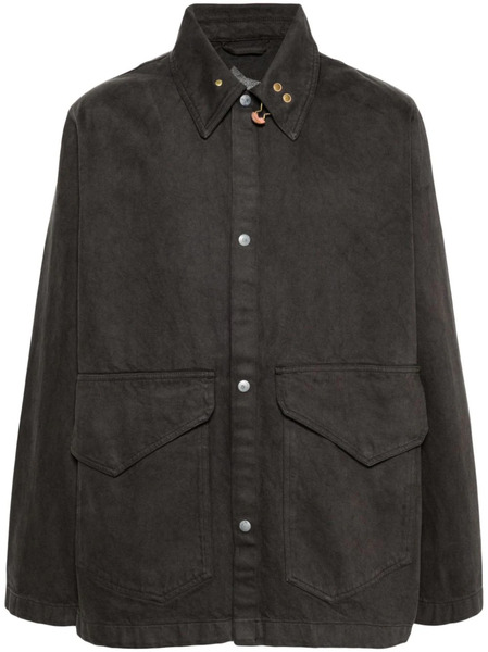  Objects Iv Life Chore Organic Cotton Shirt Jacket - Grey 