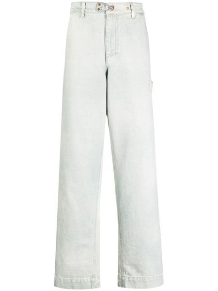  Objects Iv Life High-waist Wide-leg Jeans - Blue 