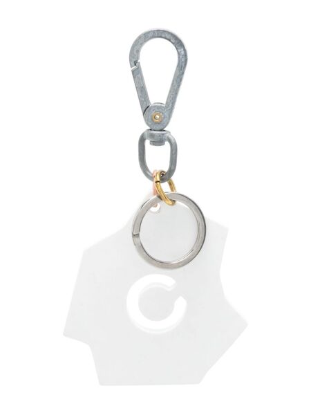 Objects Iv Life Logo Keyring - White 