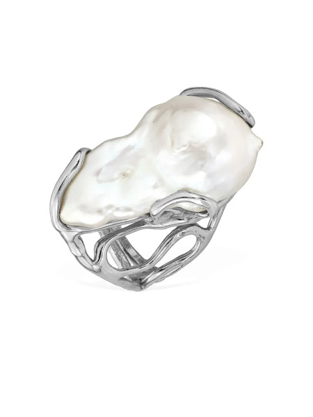  Obsidian Disorder Ring - Silver 