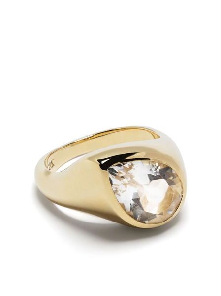  Octavia Elizabeth 18kt Yellow Gold Aura Topaz Ring 