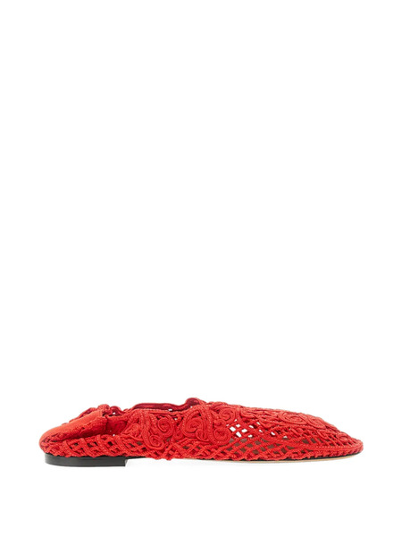  Odissì Iris Ballet Flats - Red 