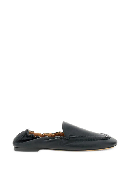  Odissì Juno Gathered Loafers - Black 
