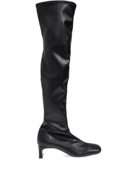  Odissì 50mm Block-heel Over-the-knee Boots - Black 