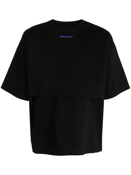  Off Duty Seconds Double-layer T-shirt - Black 