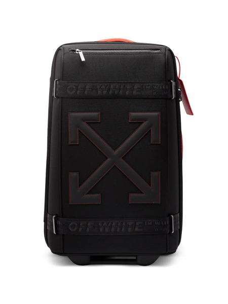  Off-white Arrow Logo Luggage - Black 