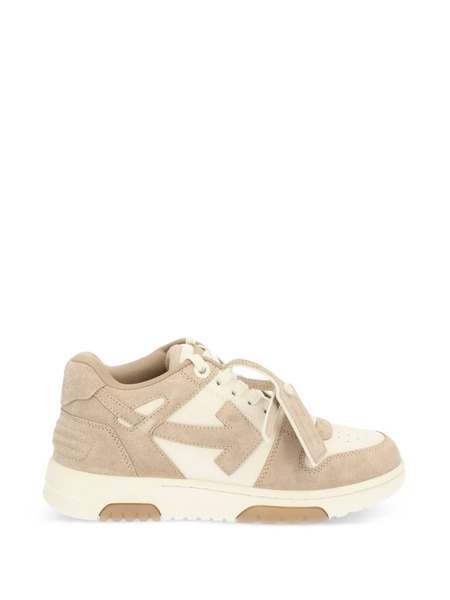  Off-white Arrow Panelled Sneakers - Neutrals 