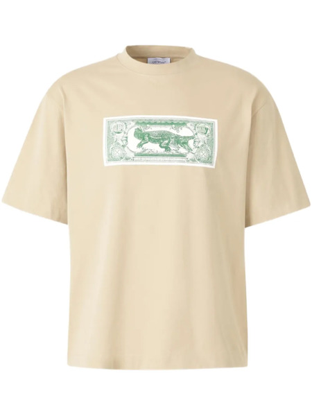  Off-white Arrow Ticket T-shirt - Neutrals 