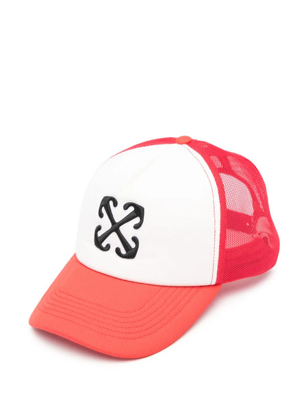 Off-white Arrow Trucker Hat - Red 