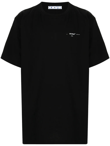  Off-white Arrows Print T-shirt - Black 