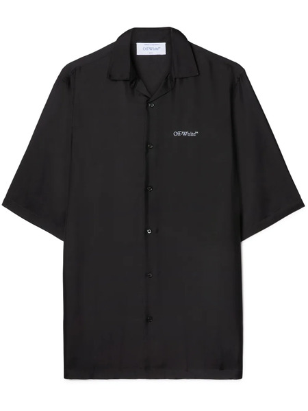  Off-white Barber Arrow Bowling Shirt - Black 