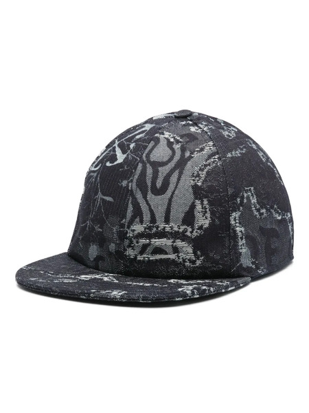  Off-white Camou Boxy Cap - Blue 