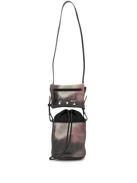  Off-white Camouflage-print Double Pouch Bag - 6001 Camo White 