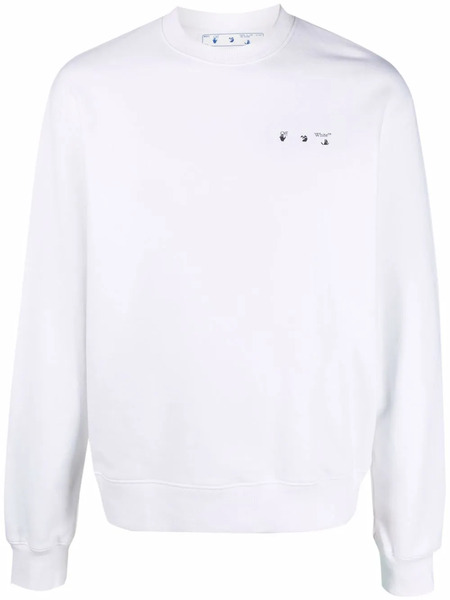  Off-white Caravaggio Graphic-print Sweatshirt 